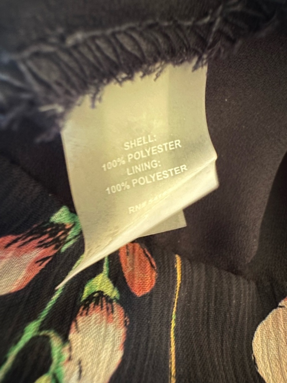 Tommy Hilfiger Floral Wide Leg Jumpsuit Chiffon Flutter Sleeve Romantic Preppy - Picture 9 of 11